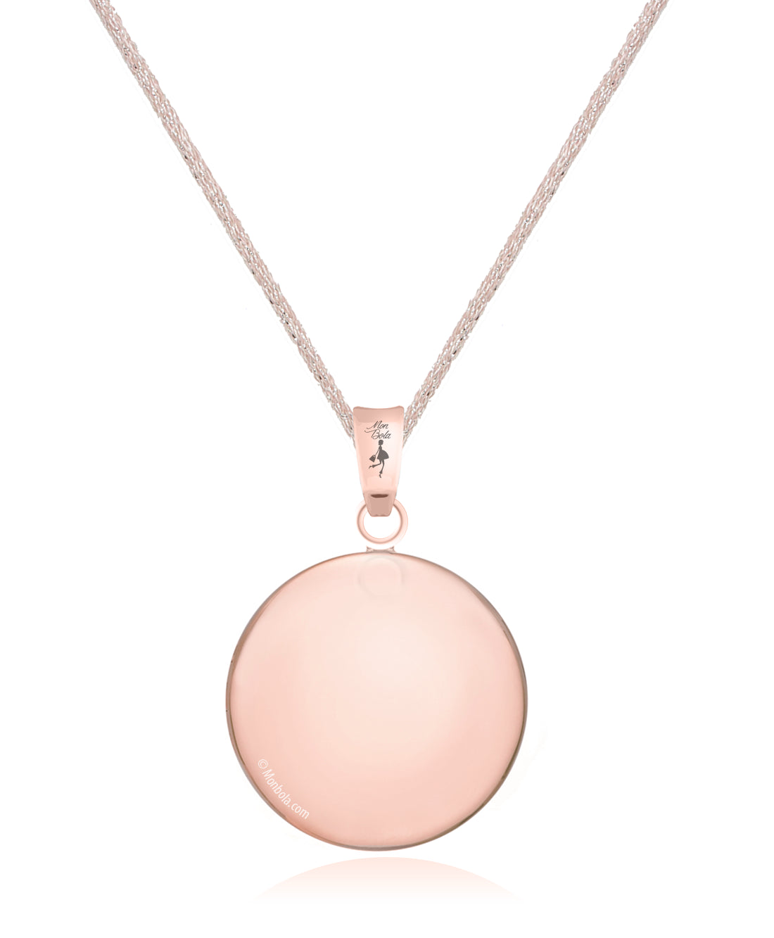 Bola de grossesse (Or Rose 24ct) - Cordon Rose clair